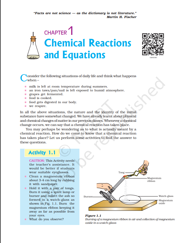 Class-10 Science Chapter 1 Notes